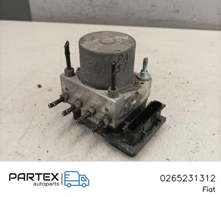 0265231312 - Блок керування ABS Fiat Panda II 2010