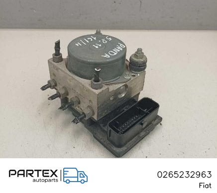 0265232963 - Блок керування ABS Fiat Panda II 2010