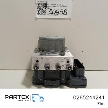 0265244241 - Блок керування ABS Fiat Panda III 2012