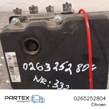 0265252804 - Блок керування ABS Citroen DS4 2015