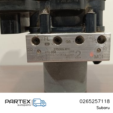0265257118 Насос блок ABS Subaru Forester SK 2019
