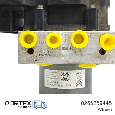 0265259448 Насос блок ABS Citroen Jumpy 2019
