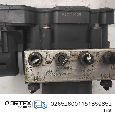 026526001151859852 - Блок керування ABS Fiat Panda III 2013
