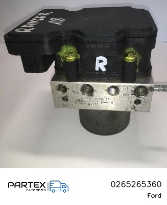 0265265360 Насос блок ABS Ford Ranger 2018