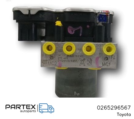 0265296567 Насос блок ABS Toyota Yaris XP210 2021