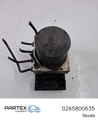 0265800635 Насос блок ABS Skoda Roomster (5J) 2020