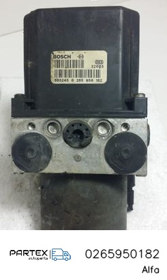 0265950182 - Блок керування ABS Alfa Romeo 147 2000
