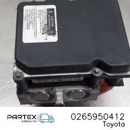 0265950412 - Блок керування ABS Toyota Corolla Verso AR10 2008