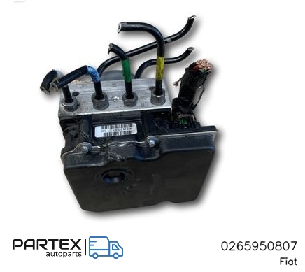 0265950807 - Блок керування ABS Fiat Panda II 2011