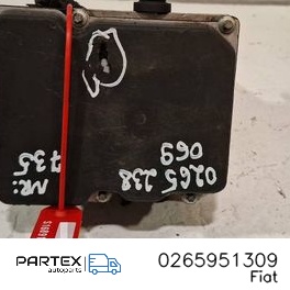 0265951309 - Блок керування ABS Fiat Sedici 2007