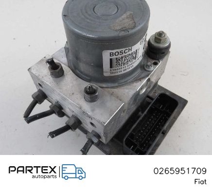 0265951709 - Блок керування ABS Fiat Punto Evo 2010