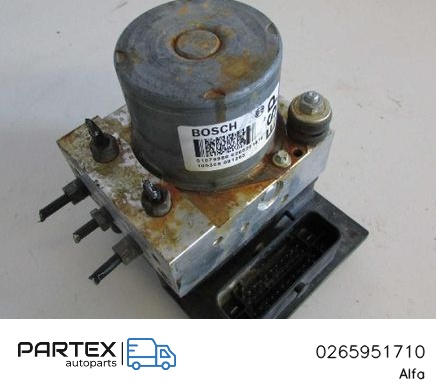 0265951710 - Блок керування ABS Alfa Romeo Mito 2008