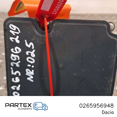 0265956948 - Блок керування ABS Dacia Spring 2021