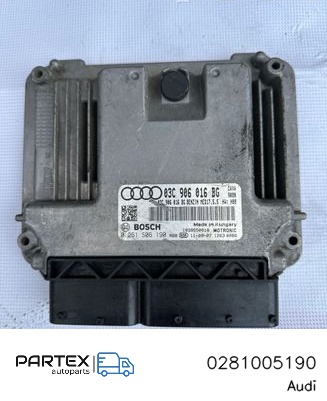 0281005190 - Блок керування двигуном Audi A4 S4 B8 8K 2011
