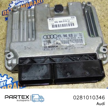 0281010346 - Блок керування двигуном Audi A4 S4 B8 8K 2014