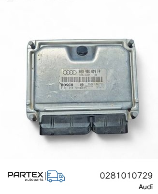 0281010729 - Блок керування двигуном ECU Audi A4 S4 B6 8E 8H 2000