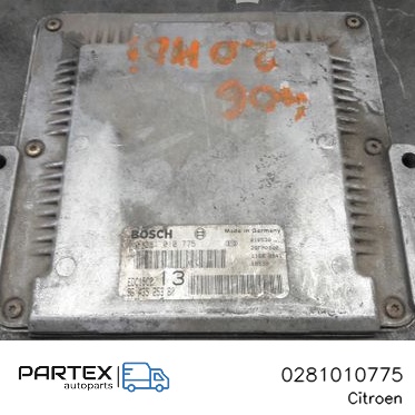 0281010775 - Блок керування двигуном ECU Citroen C5 Aircross 2021