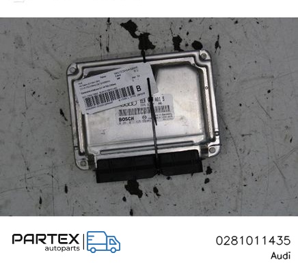 0281011435 - Блок керування двигуном ECU Audi A4 S4 B6 8E 8H 2005