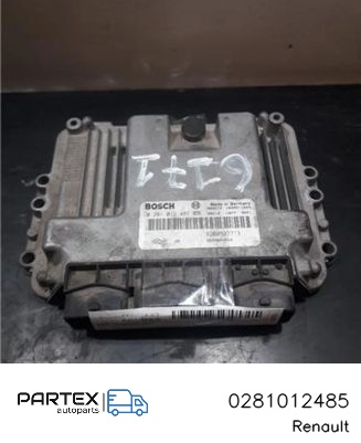 0281012485 - Блок керування Renault Vel Satis 2006