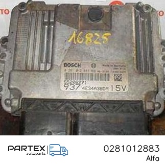 0281012883 - Блок керування двигуном ECU Alfa Romeo GT 2007