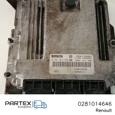 0281014646 - Блок керування двигуном ECU Renault Laguna III 2008