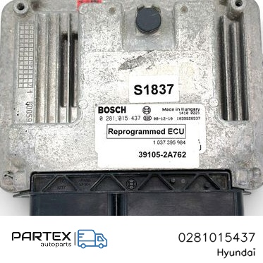 0281015437 - Блок керування двигуном Hyundai i30 2010