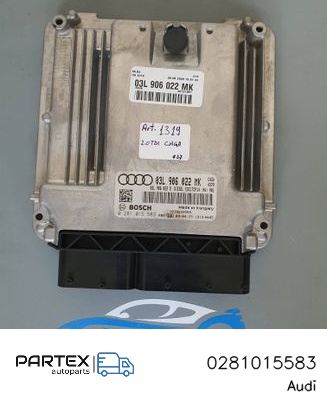 0281015583 - Блок керування двигуном Audi A5 8T 8F 2010