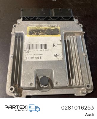 0281016253 - Блок керування двигуном Audi A4 S4 B8 8K 2013