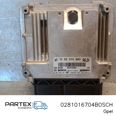 0281016704BOSCH - Блок керування двигуном Opel Insignia A 2010