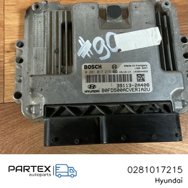 0281017215 - Блок керування двигуном Hyundai i30 2011