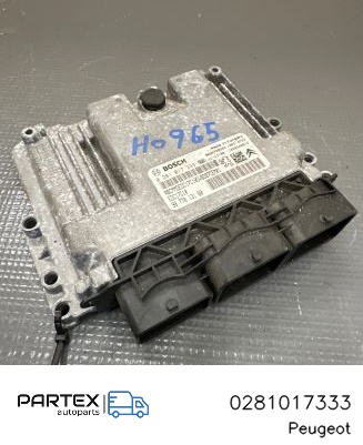 0281017333 - Блок керування двигуном Peugeot 308 2014