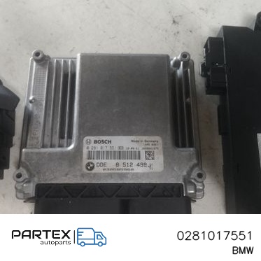 0281017551 - Блок керування двигуном BMW X1 E84 2011