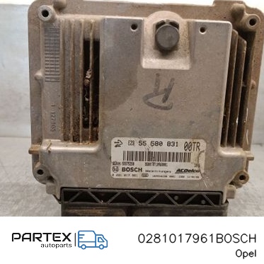 0281017961BOSCH - Блок керування двигуном Opel Corsa D 2011