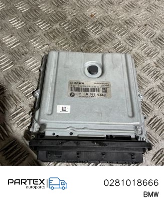 0281018666 - Блок керування двигуном BMW X3 F25 2012