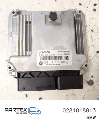 0281018813 - Блок керування двигуном BMW X1 E84 2013