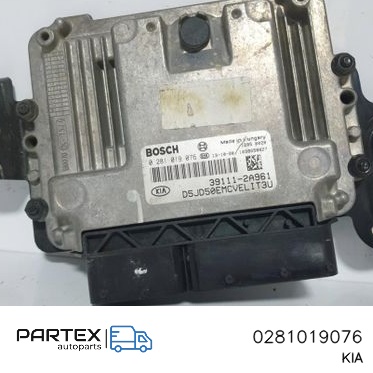 0281019076 - Блок керування двигуном ECU KIA Ceed 2014