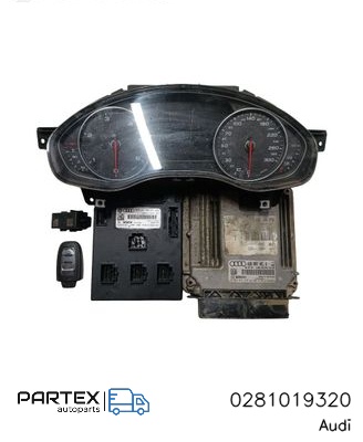 0281019320 - Блок керування двигуном Audi A6 S6 C7 4G 2013
