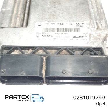 0281019799 - Блок керування двигуном ECU Opel Corsa D 2014