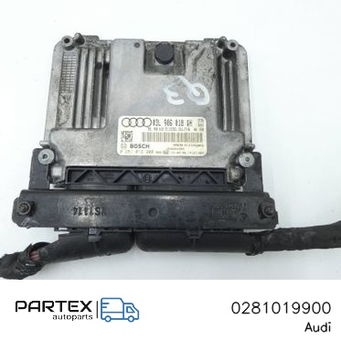0281019900 - Блок керування двигуном Audi Q3 8U 2014