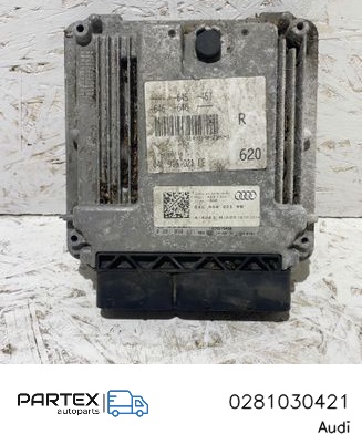0281030421 - Блок керування двигуном Audi A6 S6 C7 4G 2014