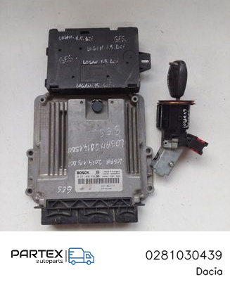 0281030439 - Блок керування двигуном Peugeot 308 2012
