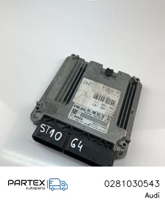 0281030543 - Блок керування двигуном Audi A6 S6 C7 4G 2015
