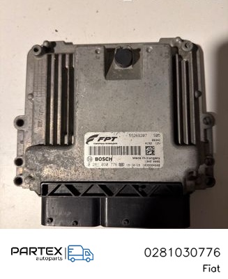 0281030776 - Блок керування двигуном Fiat Doblo 2014