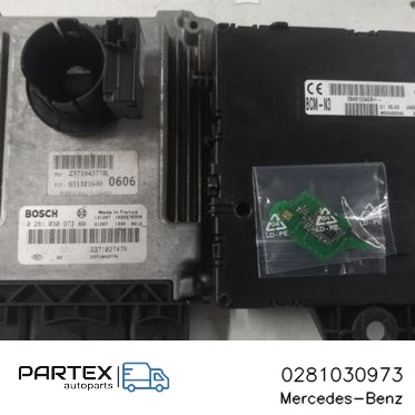 0281030973 - Блок керування двигуном Renault Clio IV 2014