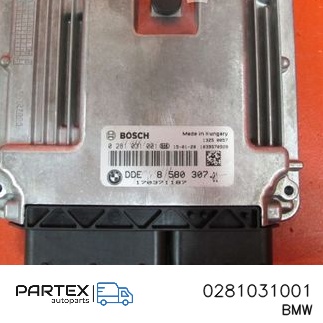 0281031001 - Блок керування двигуном BMW X1 E84 2015