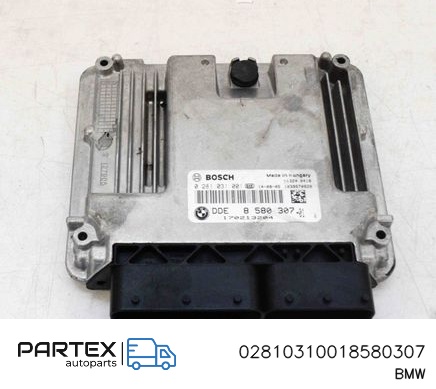 02810310018580307 - Блок керування двигуном BMW X1 E84 2015