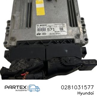 0281031577 - Блок керування двигуном Hyundai Tucson TL 2016