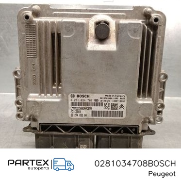 0281034708BOSCH - Блок керування двигуном Peugeot 308 2018
