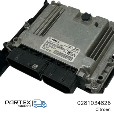 0281034826 - Блок керування двигуном Citroen C4 Cactus 2018