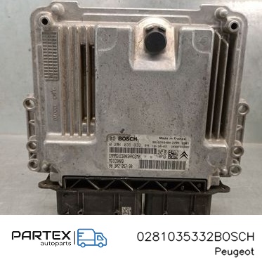 0281035332BOSCH - Блок керування двигуном Peugeot 308 2019
